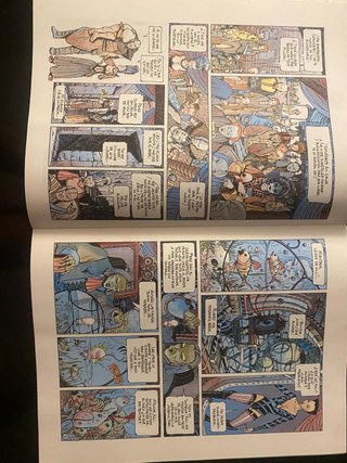 Viñetas completas. Las aguas de Mortelune. 1994.