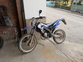 Motor Hispania Enduro Azul/Blanco