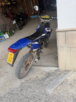 Motor Hispania Enduro Azul/Blanco