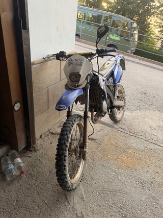 Motor Hispania Enduro Azul/Blanco