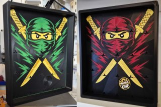 Expositor figuras LEGO Ninjago