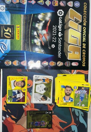 Álbum y cromos La liga este 2021-22