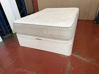 Canapé Madera Tapa 3D + Colchón Bedland 135x190