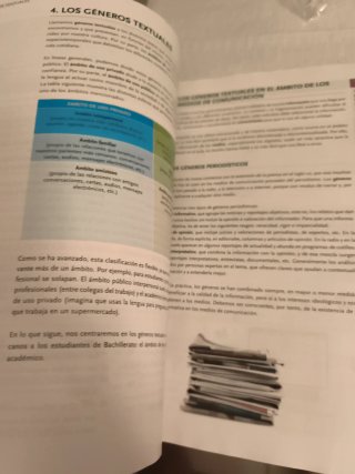 Lengua castellana y literatura, 1 BACH.