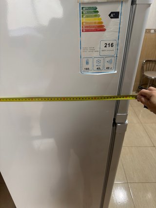 Frigorífico y Congelador Blanco