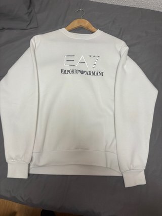 Sudadera EA7 Emporio Armani Blanca