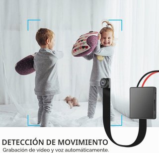 Cámara Espía 1080P Mini Cámara 64gb sin wifi