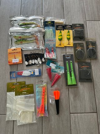 Lote pesca nuevo a estrenar