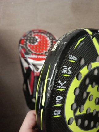Lote 3 Palas de Pádel con Fundas.