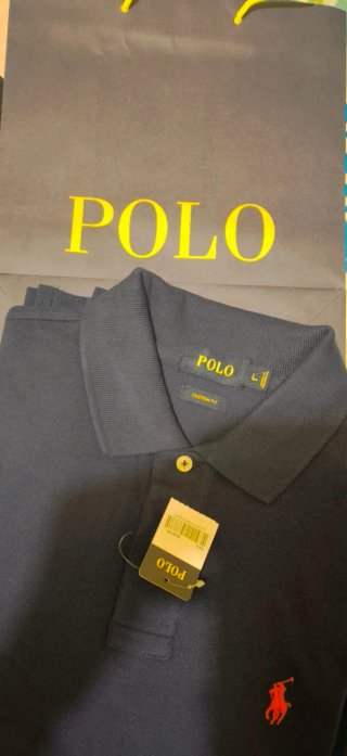 Polo Ralph Lauren Original Azul | Talla L | NUEVO