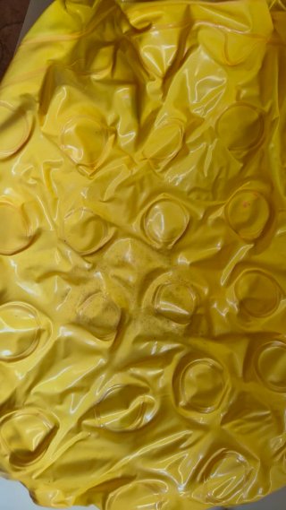 Piscina hinchable infantil pez naranja