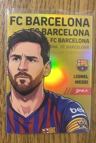 Lionel Messi 009/199 FC Barcelona Daka Manga Gold