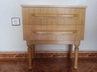 2 Cabeceros de madera 90cm