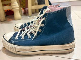 Converse All Star Talla 40 Azul/Rosa
