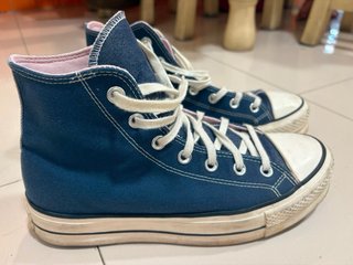 Converse All Star Talla 40 Azul/Rosa