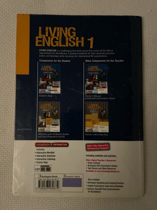 Living English 1 Bachillerato. Student's book