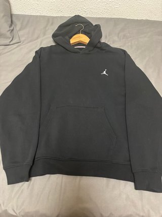 Sudadera Jordan Negra con Logo