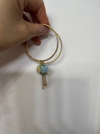 Pendientes Aro Swarovski Dorados Multicolor