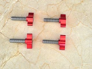 Kit 4 tornillos aluminio foil hidrofoil