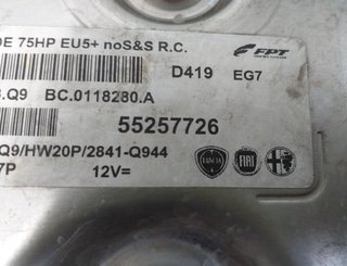 Fiat 376816 55257726 centralita motor uce qubo 1.3