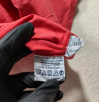 Polo Ralph Lauren Custom Fit Red Button-Down Shirt