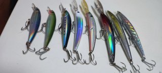 Lotes de señuelos Rapala ,yo-zuri