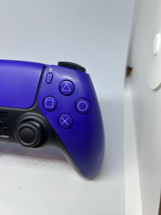 Mando PS5 Galactic Purple con caja y joy magnético