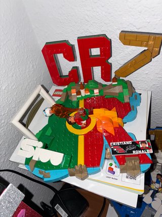 Lego Cristiano Ronaldo CR7 REGALO manual