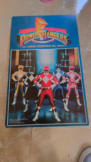 Juego de Mesa Power Rangers El Bien Contra El Mal
