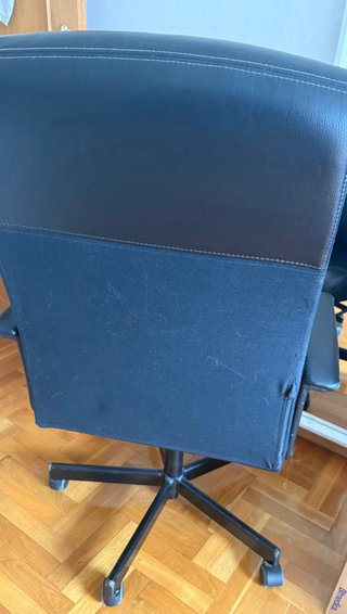 Silla de escritorio negra