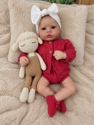 Valentina muñeca reborn con peso y ropa incluida