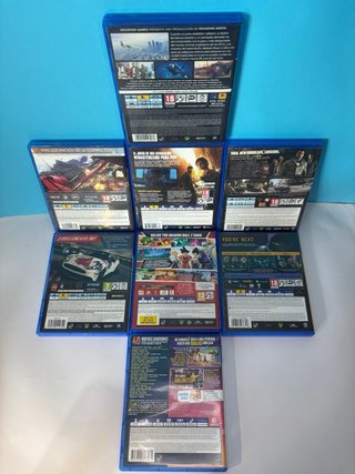 Pack 8 Juegos PS4: GTA V, Battlefield 1, The Last