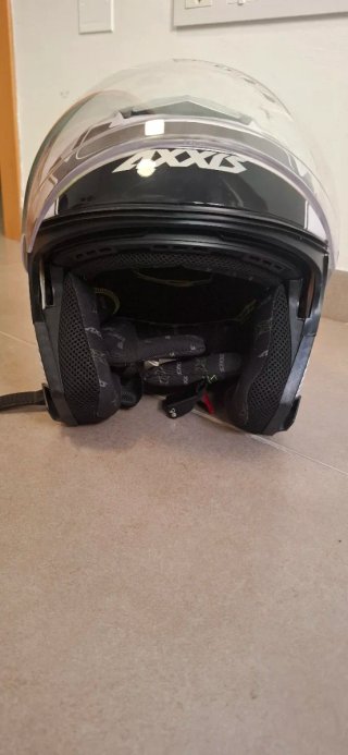 Casco Moto AXXIS Blanco/Negro