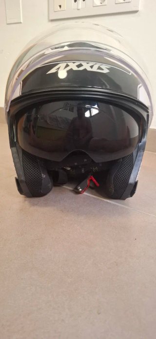 Casco Moto AXXIS Blanco/Negro