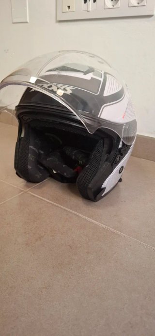 Casco Moto AXXIS Blanco/Negro