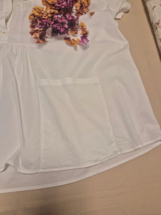 Camisa Knitknit Diseño Italiano Oversize nueva