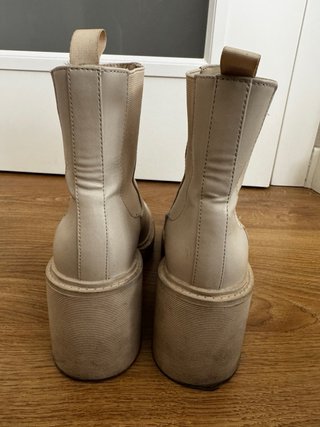 Botines Stradivarius Beige Talla 38