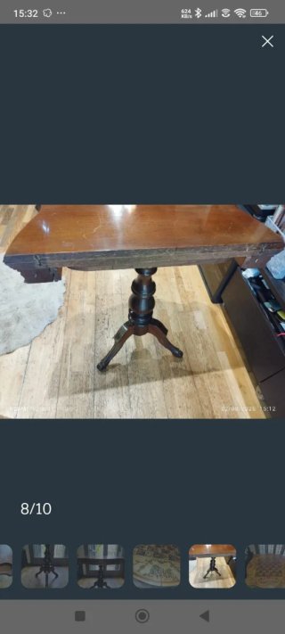 Antigua mesa de juego El Gioco del Biribisso