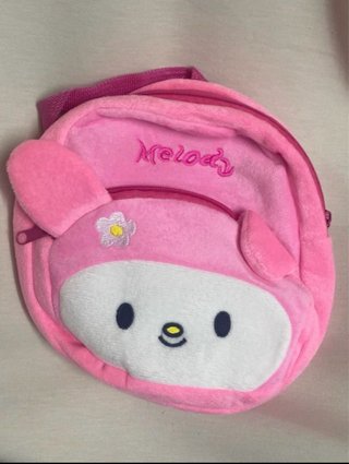Mochila peluche My Melody rosa