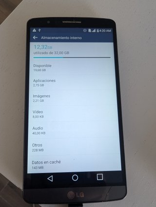 LG G3 D851 32GB para piezas