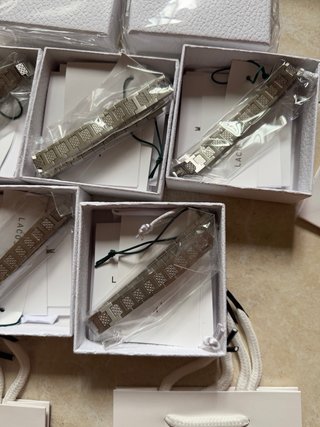Pulsera Lacoste Plateada