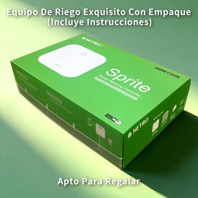 Netro Sprite Programador Riego WiFi 12 Zonas
