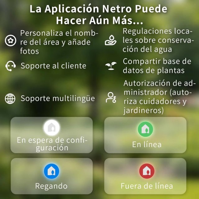 Netro Sprite Programador Riego WiFi 12 Zonas