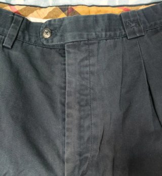 Pantalones Chinos Burberry London Azul Marino