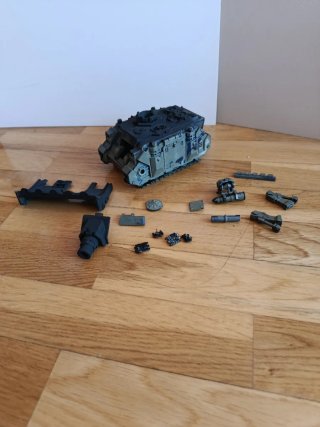 Vindicator Marines del Caos chusta