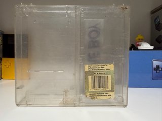 Caja protectora Game Boy clásica transparente