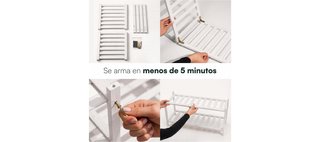 Zapatero apilable 2 niveles bambú