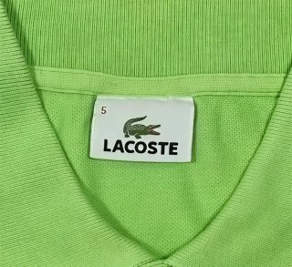 Lacoste Polo Verde Manzana Vintage