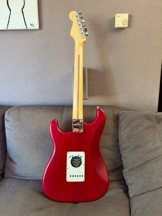 Guitarra Fender USA Stratocaster Roja