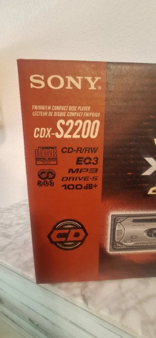 Sony Xplod CDX-S2200 Autorradio